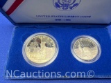US Liberty Coins Ellis Island 90% Silver Dollar Coin With COA 26 Grams
