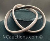 999 Silver Wrap Bangle Bracelet 29 Grams