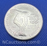 1983 Los Angeles Olympiad 90% Silver One Dollar Coin 26 Grams