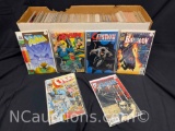 Long Box Approx 250 Comics Batman, Catwoman, X-Men more