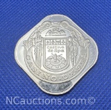 Casino De Spa Belgische Franken Sterling Silver Coin 20 Grams