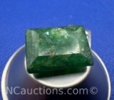 Emerald Cut Green Emerald Gemstone 11.5 Ct