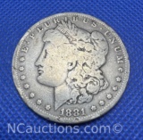1881-O Morgan Silver Dollar 90% Silver Coin 26 Grams