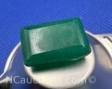 Emerald Cut Green Emerald Gemstone 8 Ct