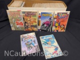 Long Box Approx 250 Comics X-Men, Spider-Man, Conan more