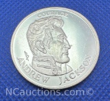 1/2 Oz .999 Fine Silver Andrew Jackson Bullion Coin
