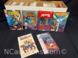 Long Box Approx 300 Comics Superman, Dr Strange, Punisher more