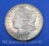 1880-S Morgan Silver Dollar 90% Silver Coin 26 Grams