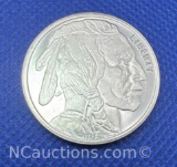 Indian Head 1/2 Troy Oz .999 Fine Silver Buffalo Bullion Coin