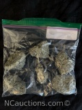 several rough natural pyrite nuggets, 517g