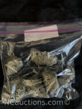 several rough natural pyrite nuggets, 524g