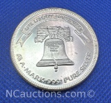 1983 A-Mark 1 Troy Oz .999 Fine Silver Liberty Bullion Coin