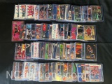 approximately 60 top loaded NBA cards, upper deck, Larry Bird Barkley, Rodman, Allen and more