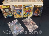 Long Box Approx 300 Comics Spawn, Metal Militia no.1, Avengers more