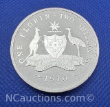 2022 Australia 2 Troy Oz .9999 Fine Silver One Florin Two Shillings Bullion Coin