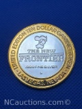 Limited Edition The New Frontier .999 Fine Silver $10 Gaming Token