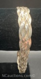 Sterling Silver Braided Bracelet
