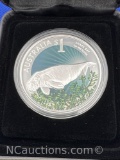 2012 Perth Mint Coin Show Special 1 Troy Oz .999 Fine Silver Bullion Coin