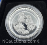 The Perth Mint 2013 Australia 1 Troy Oz .999 Silver High Relief Kookaburra Bullion Coin