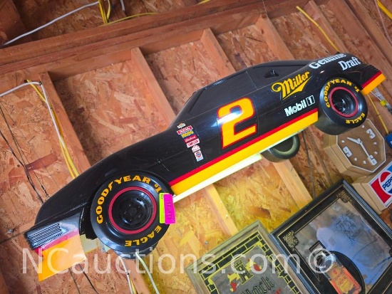 Miller #2 Nascar Bar Pool Table Light