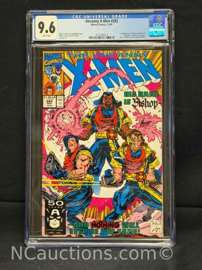 CGC 9.6 Uncanny X-Men #282 Marvel Comics, 11/91