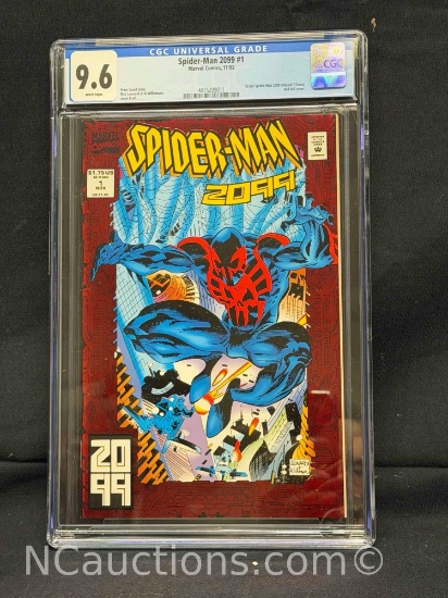 CGC 9.6 Spider-Man 2099 #1 Marvel Comics, 11/92