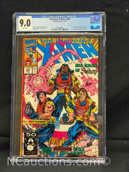 CGC 9.0 Uncanny X-Men #282 Marvel Comics, 11/91