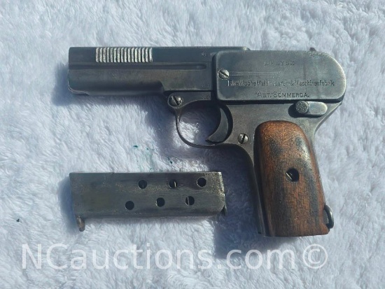 Dreyse 1907 (4th Variant) Serial 57030 .32 ACP Used Pistol w/ Holster