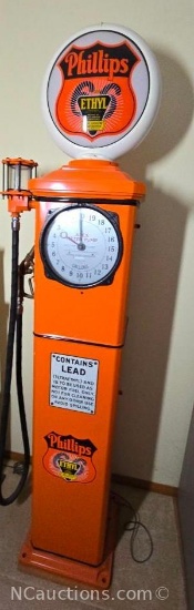 Vintage Phillips Gas Pump