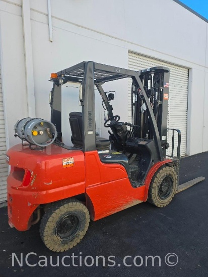Running Propane Unicarrier Forklift PF60LP 6000 LB CAPACITY 4224 hrs