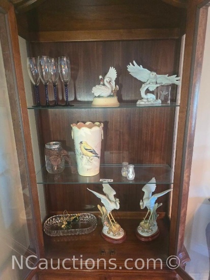 Curio Cabinet Contents Collectibles