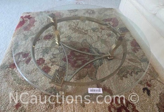 Round Glass Coffee Table