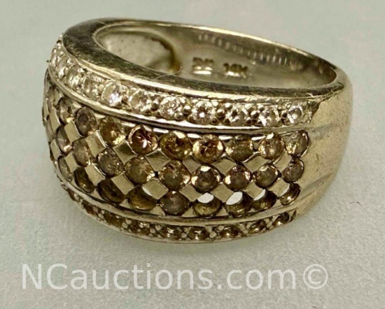 LeVian 14k Gold Diamond Ring 7.3 Grams sz.6