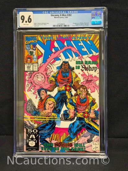 CGC 9.6 Uncanny X-Men #282 Marvel Comics, 11/91
