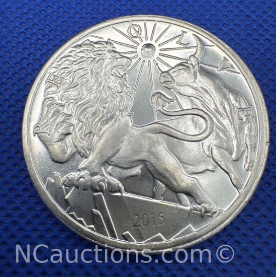 2015 Resolve 1 Troy Oz .999 Fine Silver Bullion