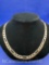 Sterling Silver Figaro Necklace 37 Grams