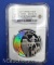 2007 Canadian Olympics Biathlon PF69 Ultra Cameo 1 Troy Oz .999 Fine Silver Bullion Coin
