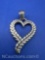 Jai Sterling Silver Heart Pendant 19 Grams