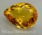 6.8ct Pear Cut Citrine Gemstone