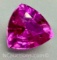 10.8ct Trillion Cut Pink Sapphire Gemstone