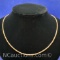 Sterling Silver Twist Necklace 6 Grams