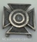 Sterling Silver Iron Cross Pin Medal 8 grams