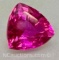 10ct Trillion Cut Pink Sapphire Gemstone