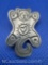 Mexico Sterling Silver Happy Cat Brooch Pin