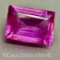 14.4ct Emerald Cut Pink Sapphire Gemstone