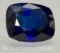 5.3ct Radiant Cut Blue Sapphire Gemstone