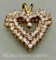 925 Sterling silver gemstone pendant necklace 4.6 grams