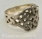 925 Sterling silver ring 4 grams Sz.8