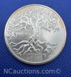 2020 Niue Tree Of Life 1 Troy Oz .999 Fine Silver Bullion Coin
