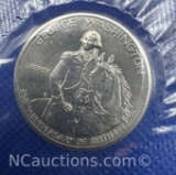 Uncirculated 1982 George Washington Quarter 90% Silver With COA